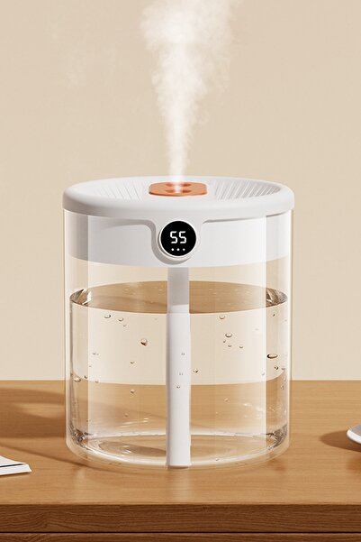 Dybox Premium Ezere K15 Işıklı Led Ekranlı Humidifier Araç-ev Hava Nemlendirm...