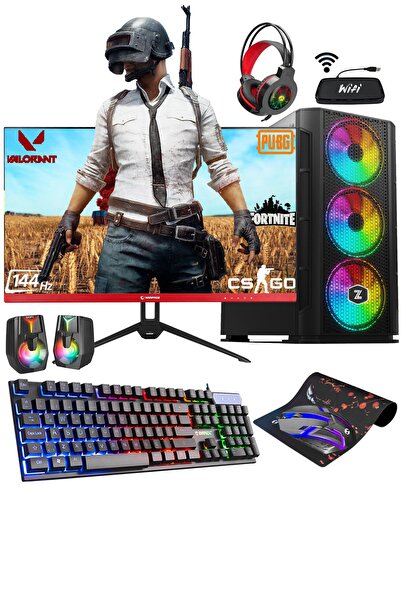 Zeiron Agent M15 I3-10100f 8gb 256gb M.2+500gb Gtx1050ti 23.8" 144hz Oyuncu M...