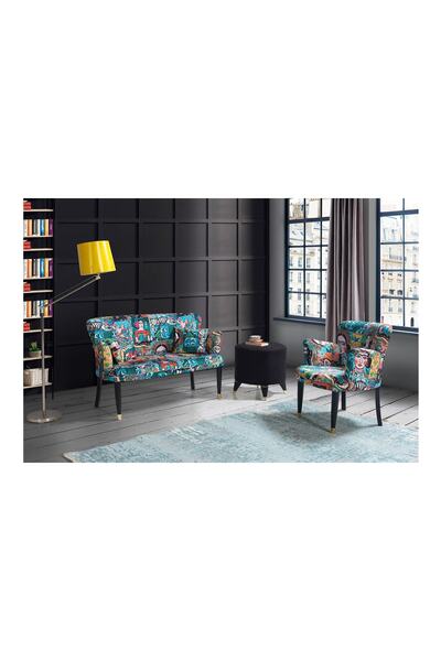 mobilyabazari Çay Seti Salon Balkon Cafe Ofis 2+1