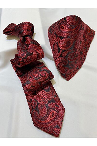 HAND MADE KRVT Hand Made %100 Microfiber Kravat Ve Mendil Takım 21122247