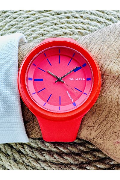Jaga Silicone Cord Waterproof Wristwatch
