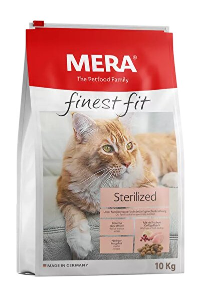 Mera Finest Fit Sterilised Weight Management Taze Tavuklu Kilo Kontrollü Kısır Kedi Maması 10 Kg