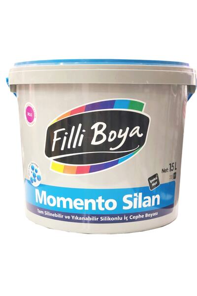 Filli Boya Momento Silan Yıkanabilir Silikonlu Ipeksi Parlak Iç Cephe Boyası ...