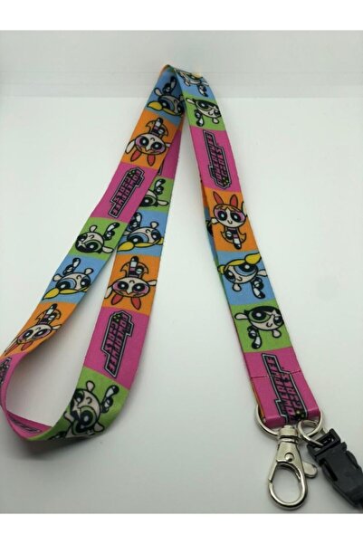 kürkçü Powerpuff Girls - Κορδόνι με λουράκι για το λαιμό