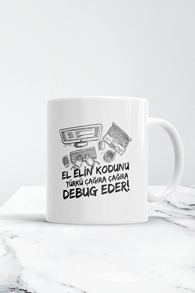 WixelArt Esprili Yazılımcı Kupa Bardak