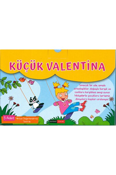 Gendaş Yayınları Küçük Valentina Okumayı Sevdiren Hikaye Seti 5 Kitap