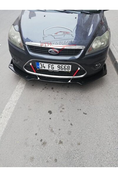 FTH GARAGE Focus 2,5 Ön Lip - Esnek 3 Parça Kanatlı Ön Lip