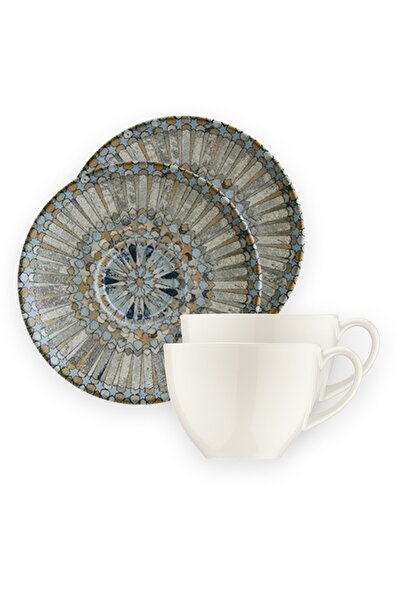 Bonna Luca Mosaic Coffee Cup Set of 2