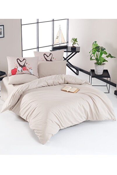 CHARLOTTE Coffee Love - Комплект постільної білизни для двох осіб