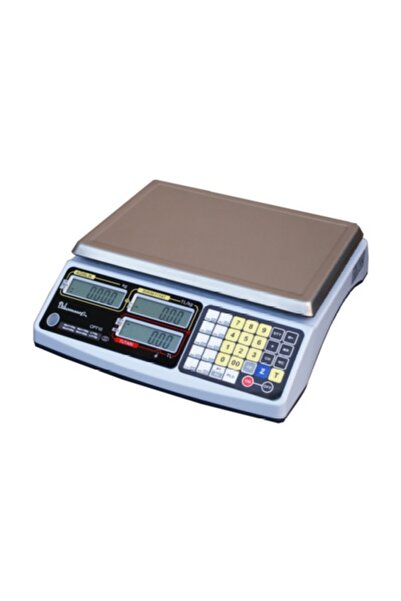 Dikomsan Cpt-10 ( 60 Kg ) Akülü Fiyat Hesaplamalı Terazi + Çukur Kefe Hediye