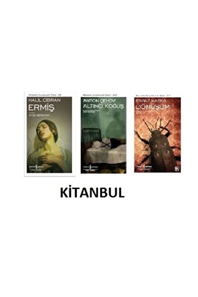 TÜRKİYE İŞ BANKASI KÜLTÜR YAYINLARI Dönüşüm & Ermiş & Altıncı Koğuş