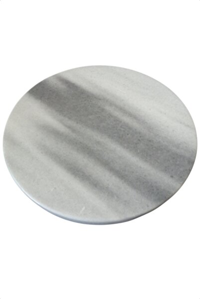 PeraMarble Doğal Mermer Marble Grey Servis Tabağı