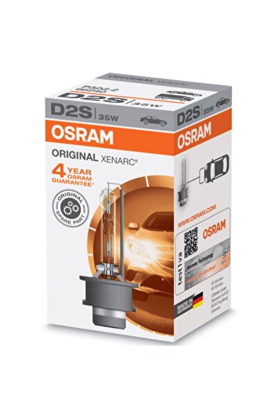 Osram D2s Xenon Ampul 35w 4 Yıl Garantili 1 Adet