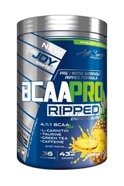 Bigjoy Sports Bigjoy Bcaa Pro Ripped 432 جرام أناناس