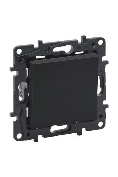 Legrand Raventi Series Illuminated Light Button Button Smoked