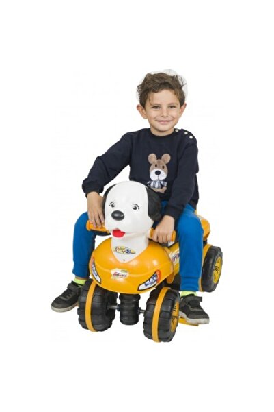 Genel Markalar Sarı Köpek Figürlü Oyuncak Araba