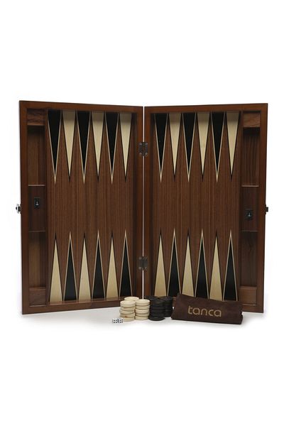 Tamer Tanca Unisex Solid Wood Backgammon 365 2101y