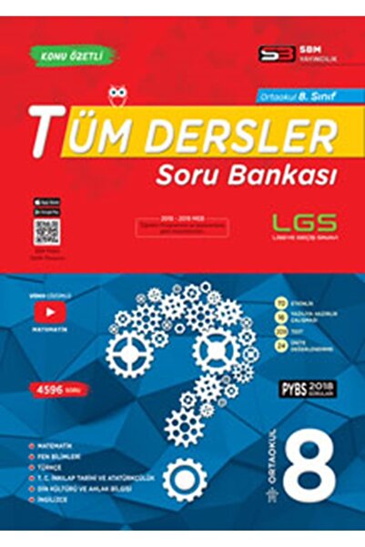 Sbm Yayıncılık Sbm Tüm Dersler Soru Bankası-8