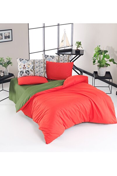 CHARLOTTE Червоний Carnival - Постільний комплект для однієї особи