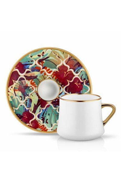 Koleksiyon Sufi Çay Fincan Seti 6 Lı Amazon Tropıc