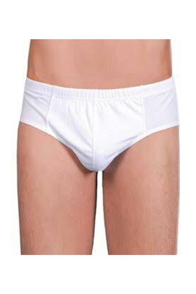 Berrak Men's White Slips 6-pack