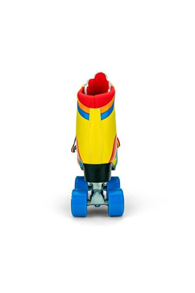 Moxi Skates Rainbow Rider Yellow Quad Paten