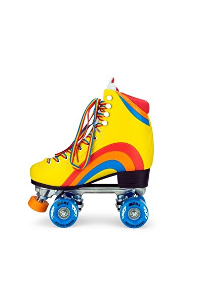 Moxi Skates Rainbow Rider Yellow Quad Paten