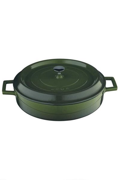 Lava Trendy Yayvan 24 cm Pot Green Lvyst24k2g