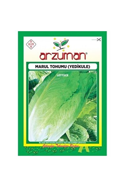 Arzuman Tohum Arzuman Sebze Yedikule Marul Tohumu 10 Gram