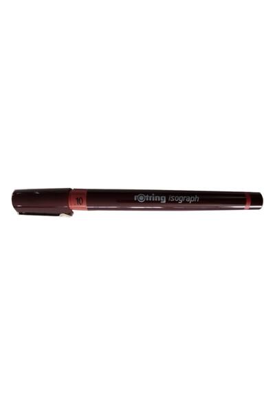 Rotring Rapido Isograph 0.10 mm 1903394 Calligraphy Pen Me1081 Claret Red