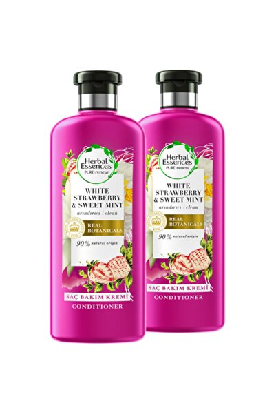 Herbal Essences Saç Bakım Kremi Arındırıcı Beyaz Çilek Ve Tatlı Nane 360 Ml X...