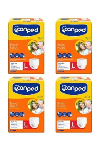 Canped Absorbent Panties 4x30 120 Pieces Large