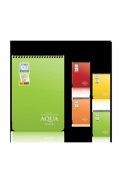Gıpta 80 Sheets A6 Max Block Wire Stitched Plastic Cover Checked Memo Pad 2795