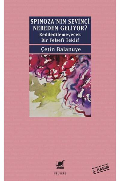 Ayrıntı Yayınları Spinoza'nın Sevinci Nereden Geliyor
