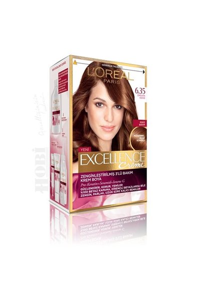 L'Oreal Paris Loreal Excellence 6.35 Çikolata Kahve Saç Boyası