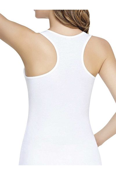 Tutku Set de 6 maiouri sport din elastan pentru femei