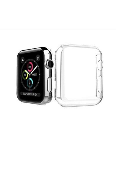 UMD Apple Watch Uyumlu  Şeffaf Tpu Silikon Koruma Kılıfı 38 mm