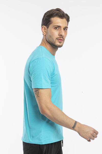 Slazenger Sannı Men's T-shirt Turquoise / Green St11te122