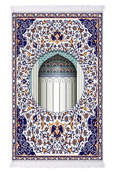Alanur Home Covor de rugăciune digital Dekoreko Inci 70x110 1014