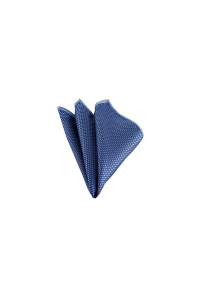 Brianze Men's Blue Handkerchief Tie Smdk-27