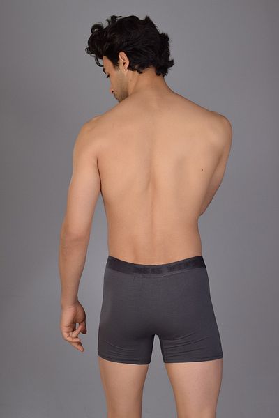 SOLFEJ BOXER Ανδρικά μποξεράκια Smoked Solfej 5 Pack Cotton-Lycra
