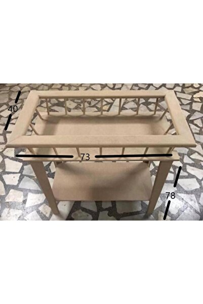 Genel Markalar Ahşap Demonte Çiçeklik