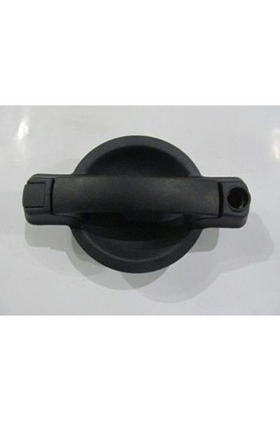 meydan Fiat Doblo 01/05 Compatible Middle Door Exterior Opening Handle Left Black (Hushan)