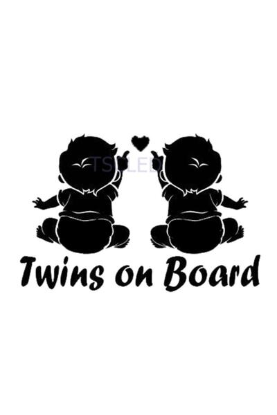 TSC Sticker Paste With Twin Babies In The Car