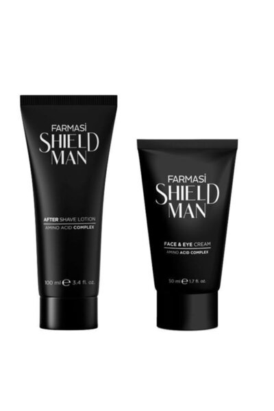 Farmasi كريم شيلد مان للوجه والعين 50 مل. & لوشن ما بعد الحلاقة 100 مل