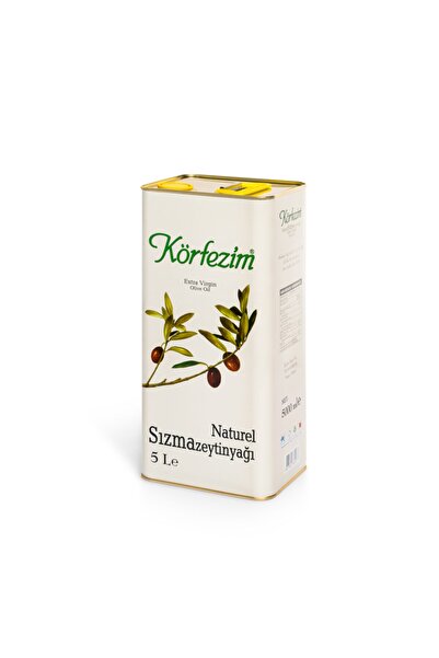 Körfezim Naturel Sızma Teneke Zeytinyağı 5l
