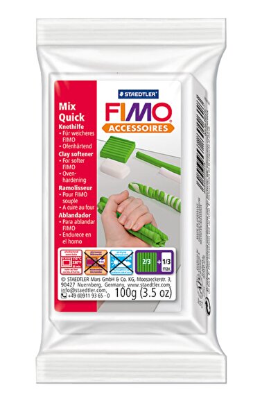 Staedtler 8026 Modelleme Kili Yumaşıtıcısı Fımo® Mix Quick 100 grame