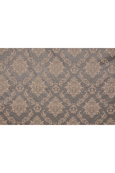 AKÇA TEKSTİL Damaks Mink Color Single Wing Ready Made Planted Pleated Background Curtain 75*260 Cm