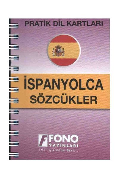 Fono Yayınları Spanish Words; Practical Language Cards