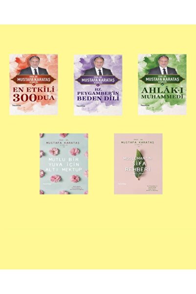 hayykitap Mustafa Karataş 5'li Kitap Seti